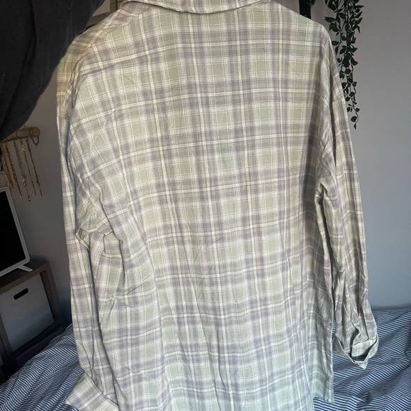 NWT PLT oversized flannel - Picture 2 of 2